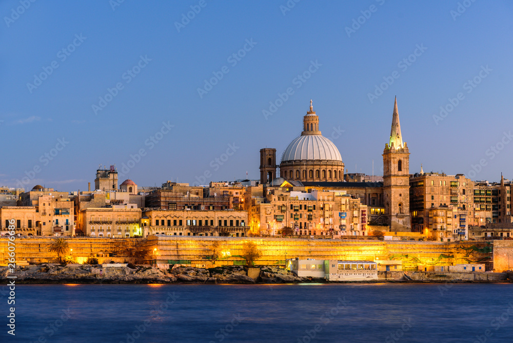 View to Valletta, Malta
