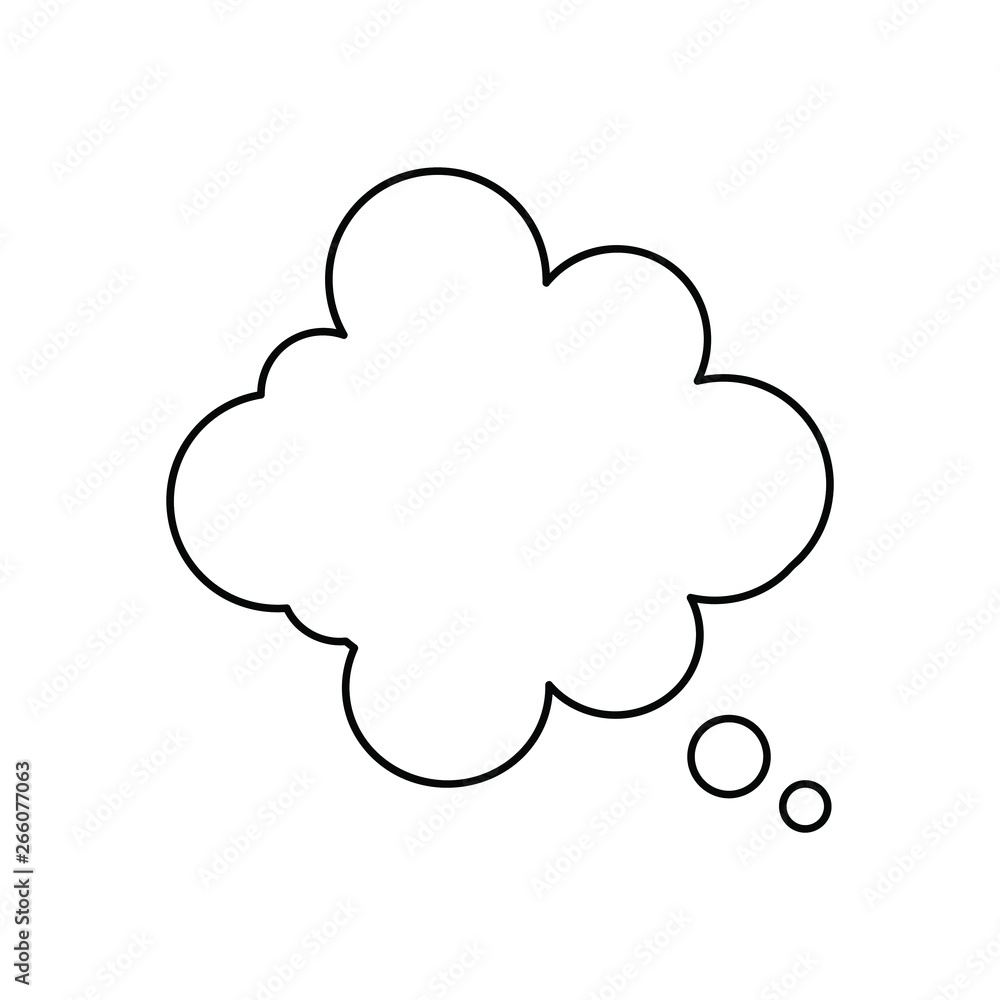 Speech bubbles Icon vector Speech bubbles Icon vector