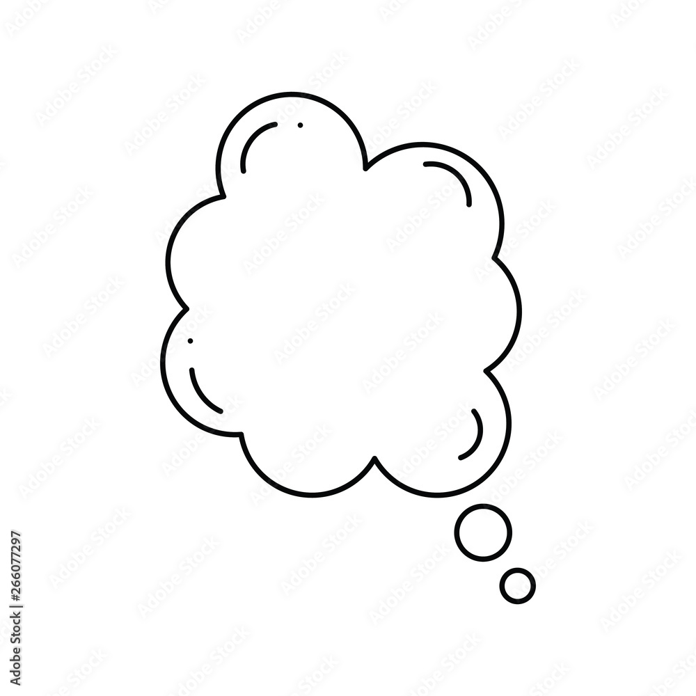 Speech bubbles Icon vector