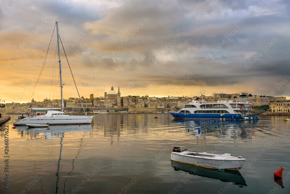 View to Valletta, Malta