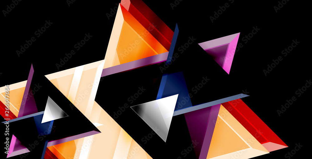 Triangle abstract background Triangle abstract background