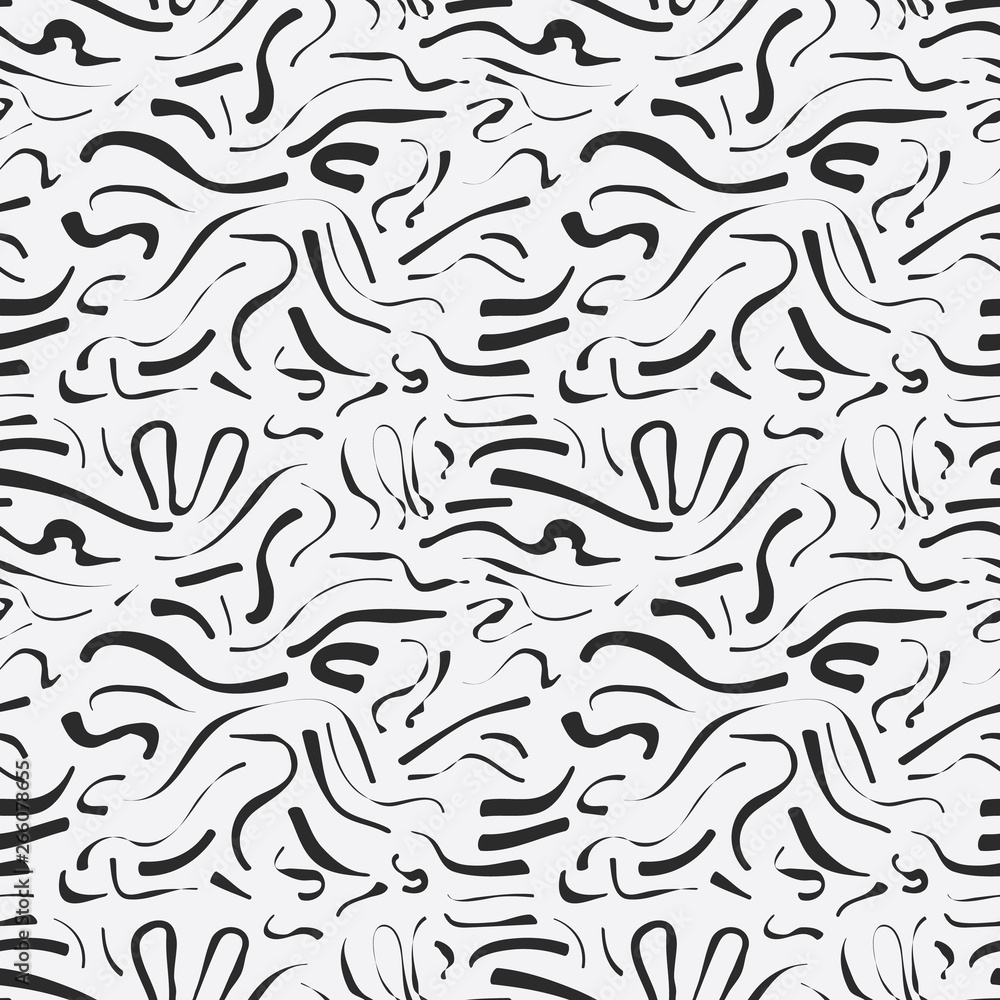 An abstract seamless brush stroke pattern background