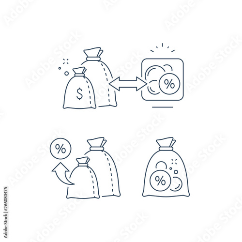 Income growth, fund management, investment strategy, long term investing, loan concept, pension savings