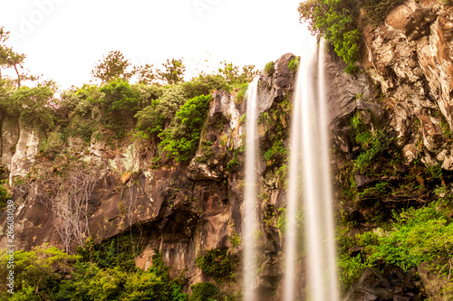 waterfall view, jeju, South Korea