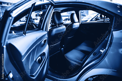 modern car interior
