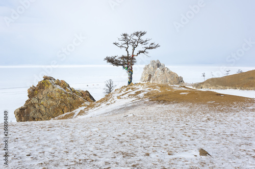 The coast of Olkhon Island photo