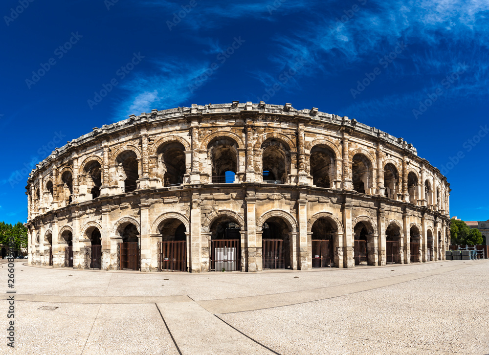 Arena of Nimes, Roman amphitheater in France