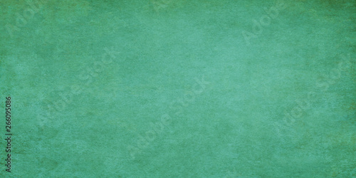 Green wide grunge effect texture.