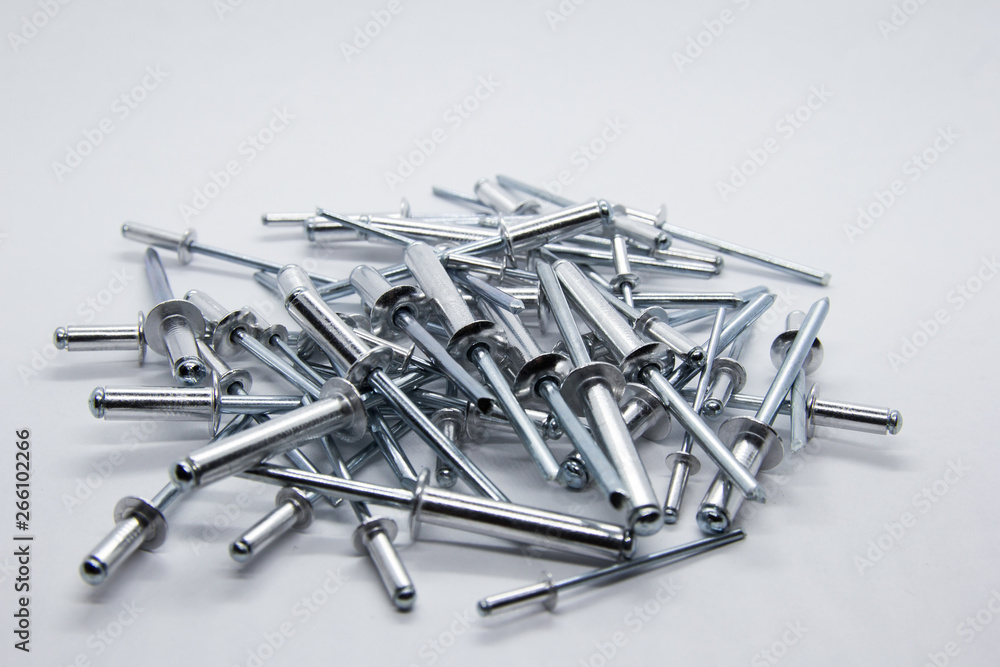 Aluminum rivets, fixation element Aluminum rivets, fixation element