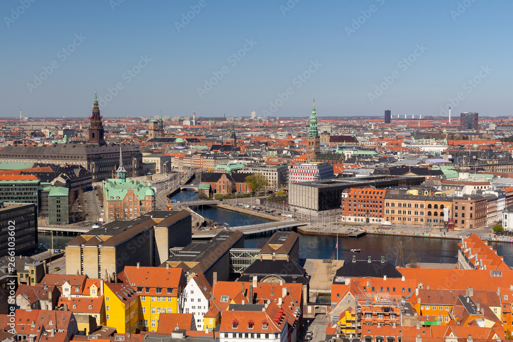 Copenhagen city view