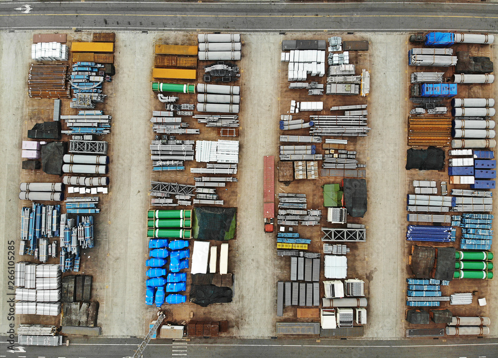 Industrial machinery spare parts trade transit terminal yard Industrial machinery spare parts trade transit terminal yard