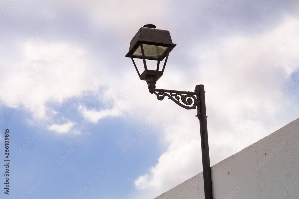 Street lamp, Arico Nuevo, Tenerife, Spain