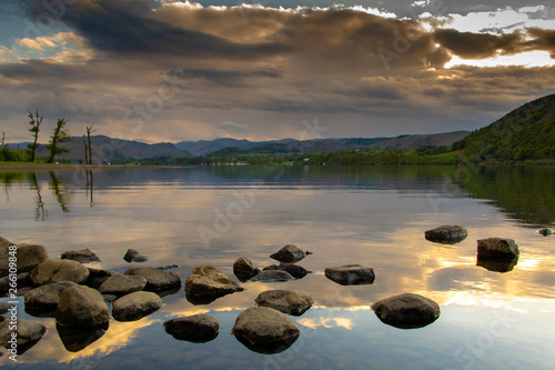 Stormy Skies over a lake