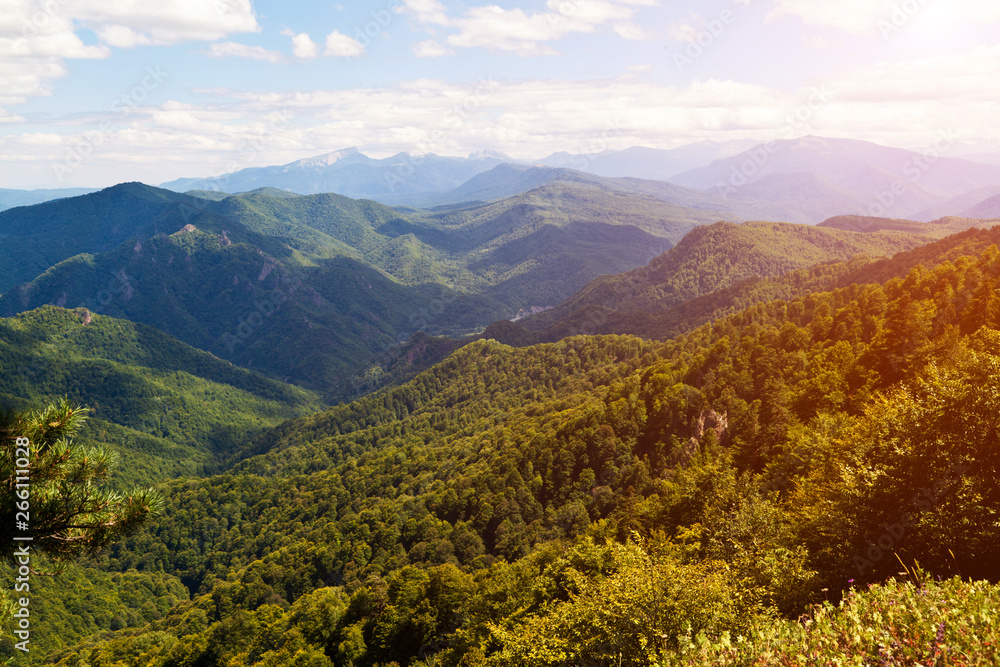 Obraz premium Caucasian ridge