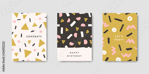 Modern Abstract Design Card Templates
