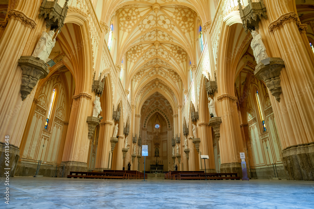 famous cathedral of san francesco a gaeta, lazio