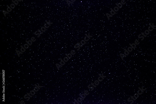 Night shining starry sky  black space background with stars  cosmos