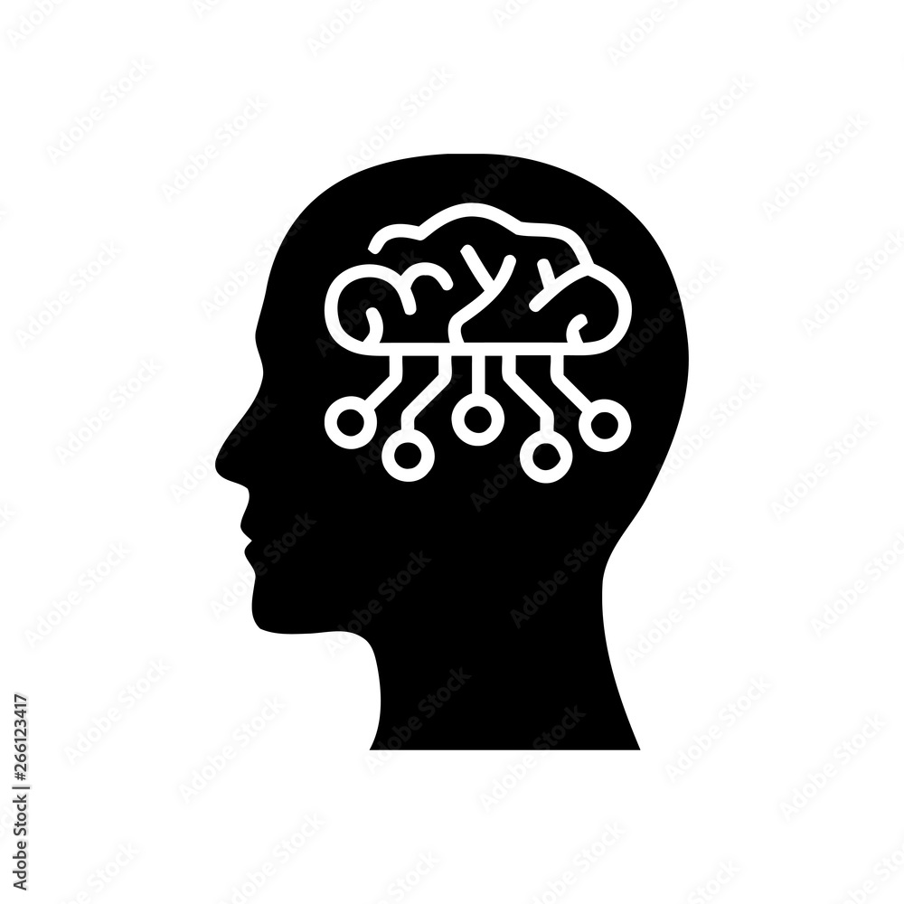 digital human head, brain, technology, head, memory, creative technology mind, artificial intelligence icon digital human head, brain, technology, head, memory, creative technology mind, artificial intelligence icon