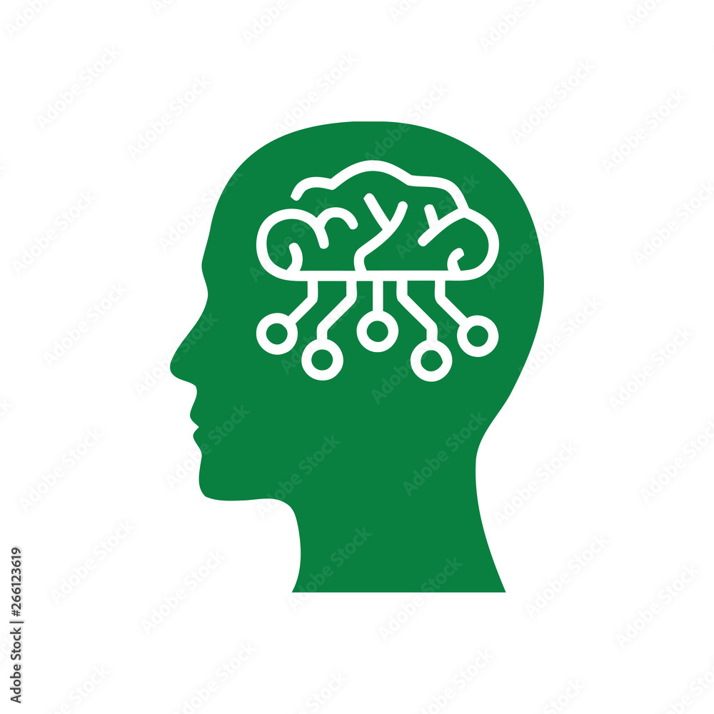 digital human head, brain, technology, head, memory, creative technology mind, artificial intelligence icon digital human head, brain, technology, head, memory, creative technology mind, artificial intelligence icon