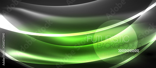 Neon light waves