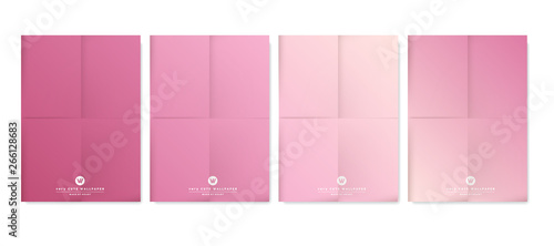 simple pastel pink gradient...