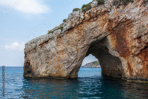 Wallpaper Mural Picturesque caves on the coast of the island of Zakynthos (Greece) Torontodigital.ca