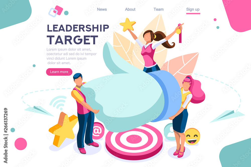 Hand show gesture, best conceptual target. Score app, can use for web banner, infographics, hero images. Flat isometric vector illustration isolated on white background Hand show gesture, best conceptual target. Score app, can use for web banner, infographics, hero images. Flat isometric vector illustration isolated on white background