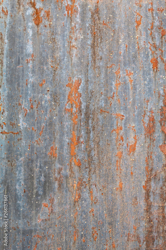 Grayish Old Weathered Rusty Metal Texture