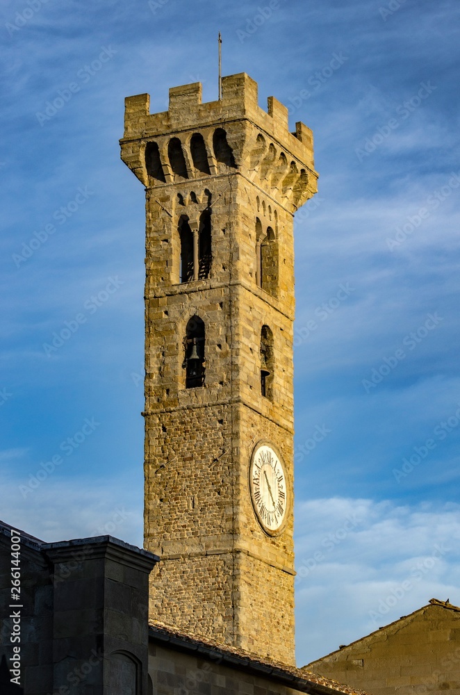 Bell tower of the Duomo of Fiesole