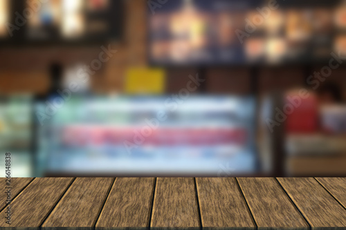 cafe coffee shop  beverage bar counter. blur background