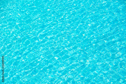 Obraz na płótnie Turquoise blue ripped swimming pool water background, summer concept w salonie