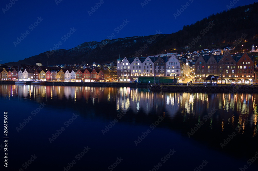 Lungomare di Bergen, Norvegia