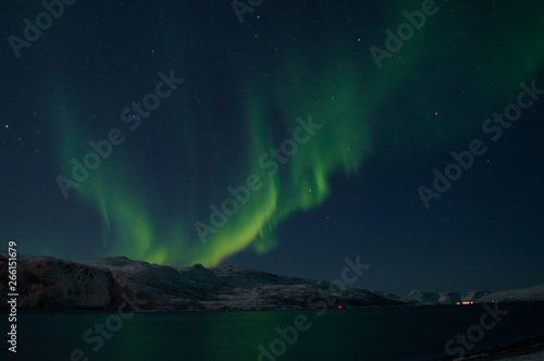 Aurora boreale nel nord della Norvegia © Luca Pretto