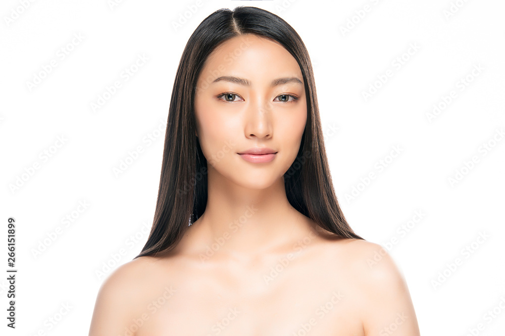 Beautiful Young asian Woman with Clean Fresh Skin Beautiful Young asian Woman with Clean Fresh Skin