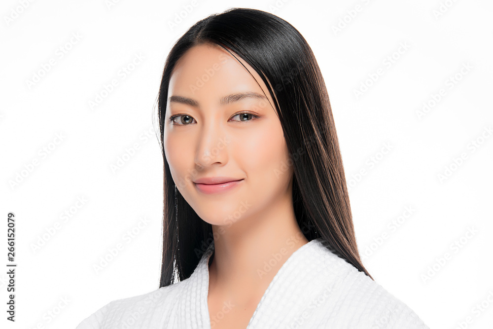 Beautiful Young asian Woman with Clean Fresh Skin Beautiful Young asian Woman with Clean Fresh Skin