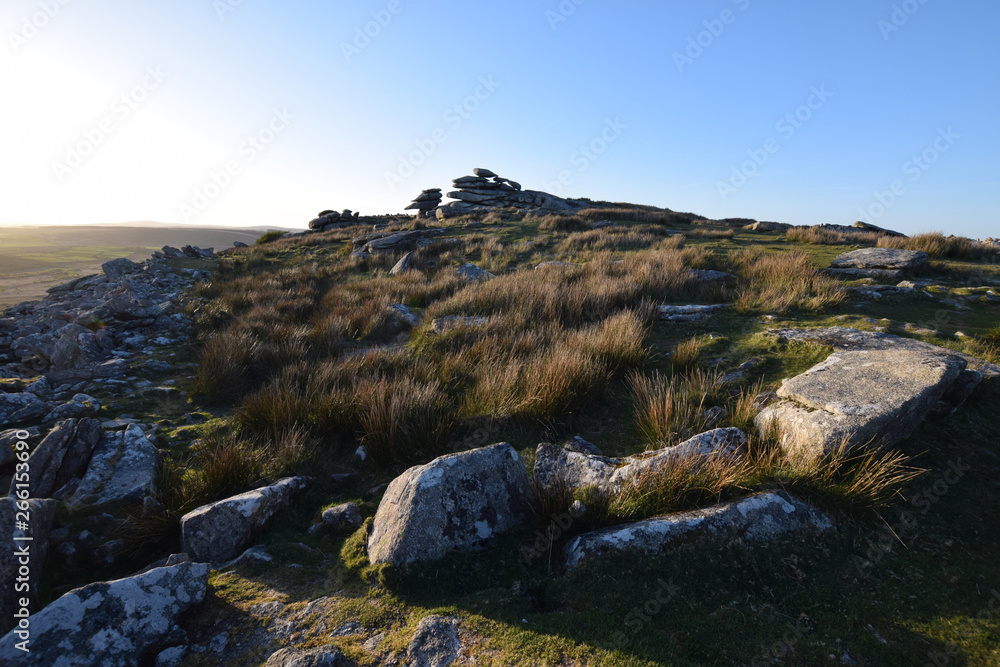 Stowe's Hill Neolithic Hillfort Bodmin Moor Cornwall