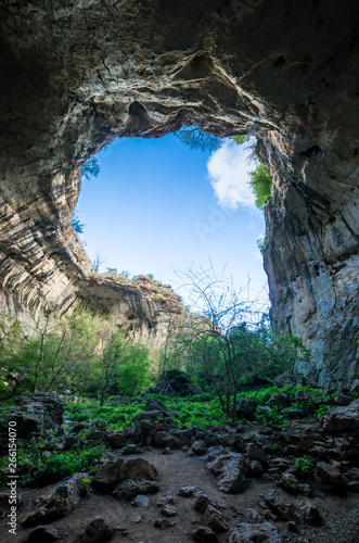 Prohodna cave  Bulgaria. It is nown as God s eyes. Located near Karlukovo village