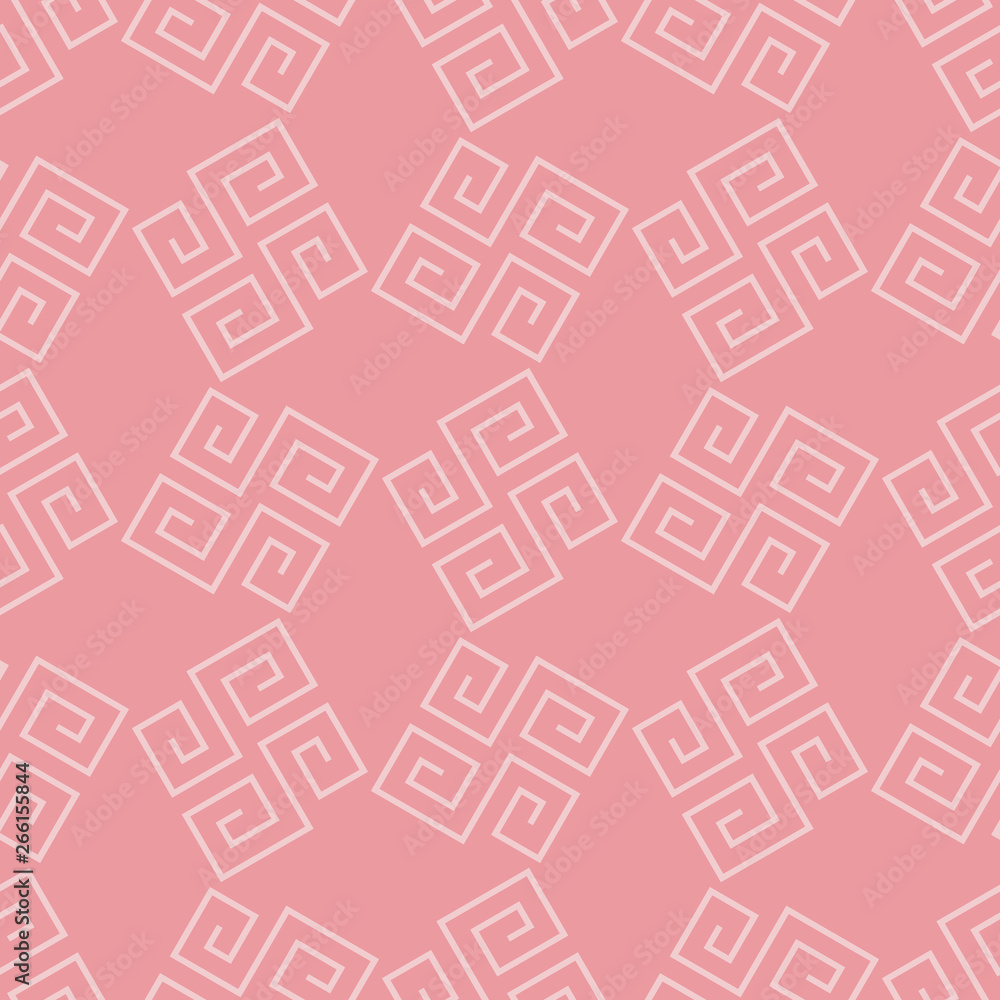 Greece vintage ethnic seamless pattern. Meandr. Folk abstract repeating background texture. Cloth design. Wallpaper. Mosaic.