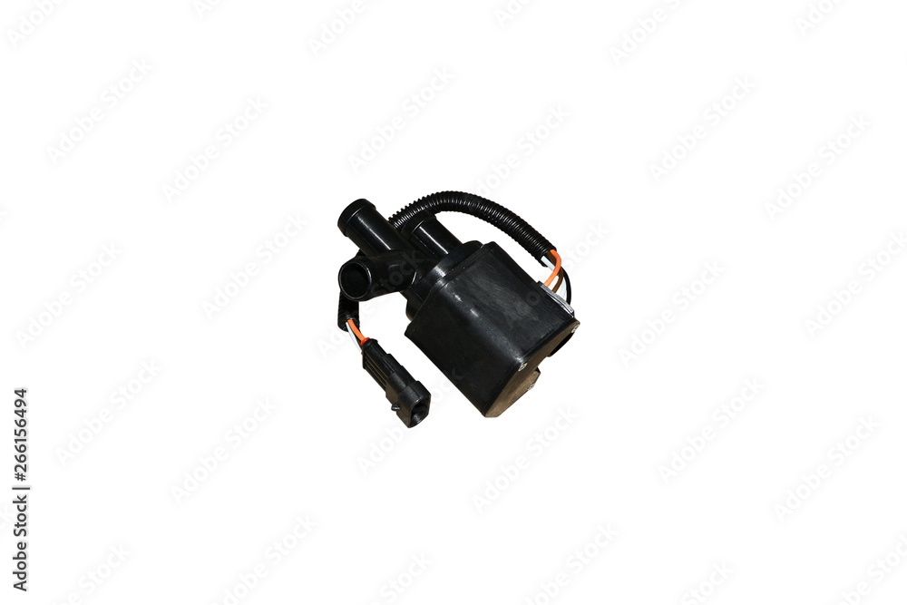heater of salon of the car on an isolated white background heater of salon of the car on an isolated white background