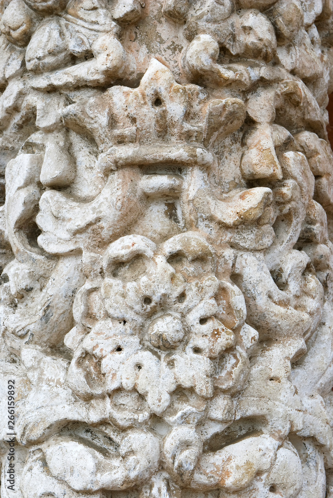 Decorative stone carving of the Uspensky Cathedral of the Ryazan Kremlin Decorative stone carving of the Uspensky Cathedral of the Ryazan Kremlin