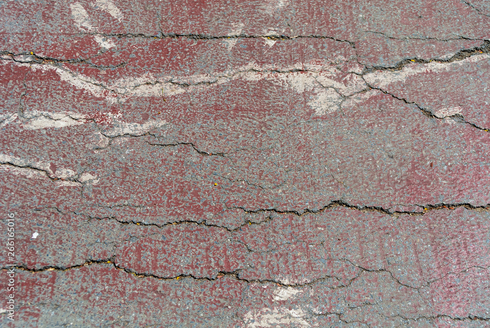 Obraz premium old red wall