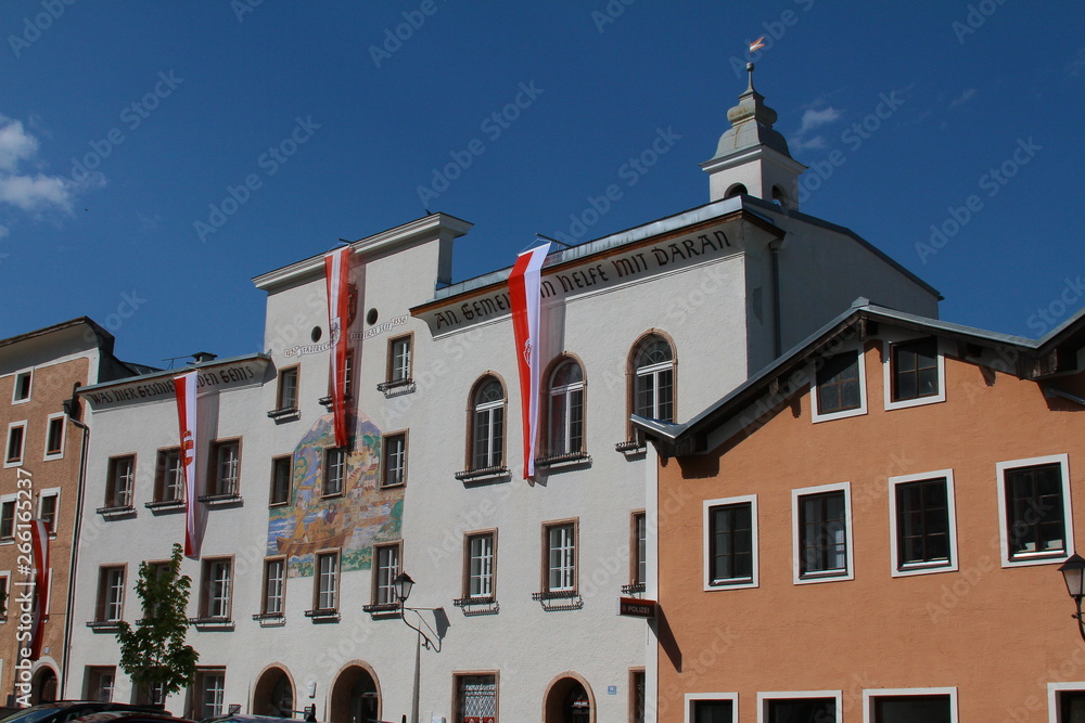 Naklejka premium hallein austria