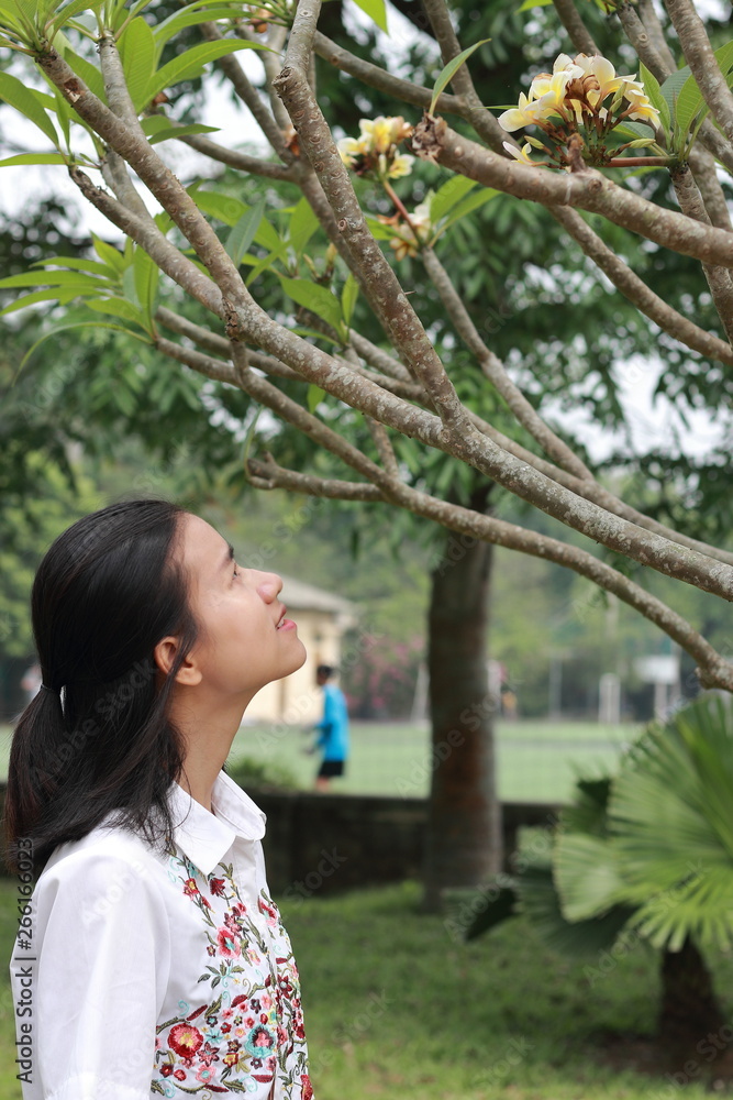 portrait of young woman in Vietnam portrait of young woman in Vietnam