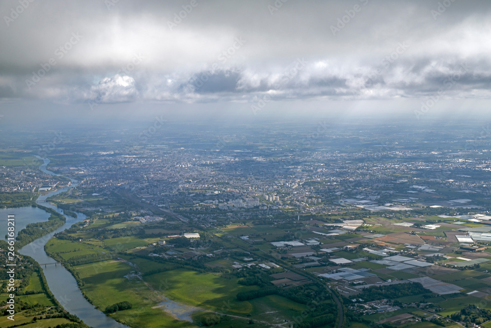 loire river close to Angers