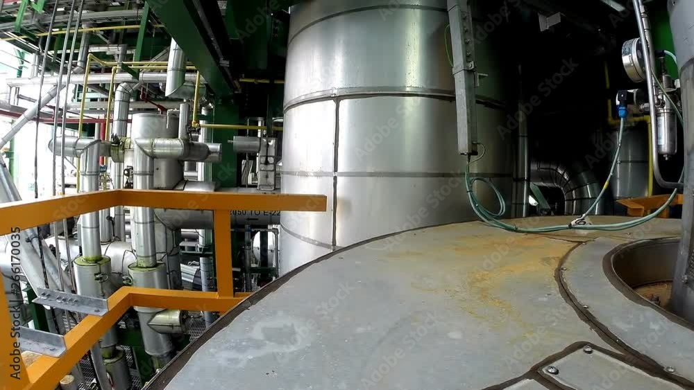 Pipe and structure in process area of chemical industrial plant Pipe and structure in process area of chemical industrial plant