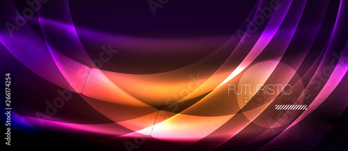 Neon light waves