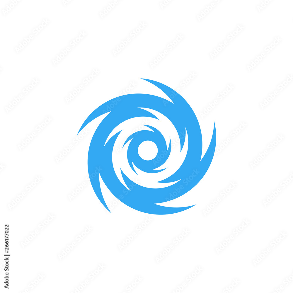 Vortex Vector Illustration Icon Logo for technology business health company with modern high end look Vortex Vector Illustration Icon Logo for technology business health company with modern high end look