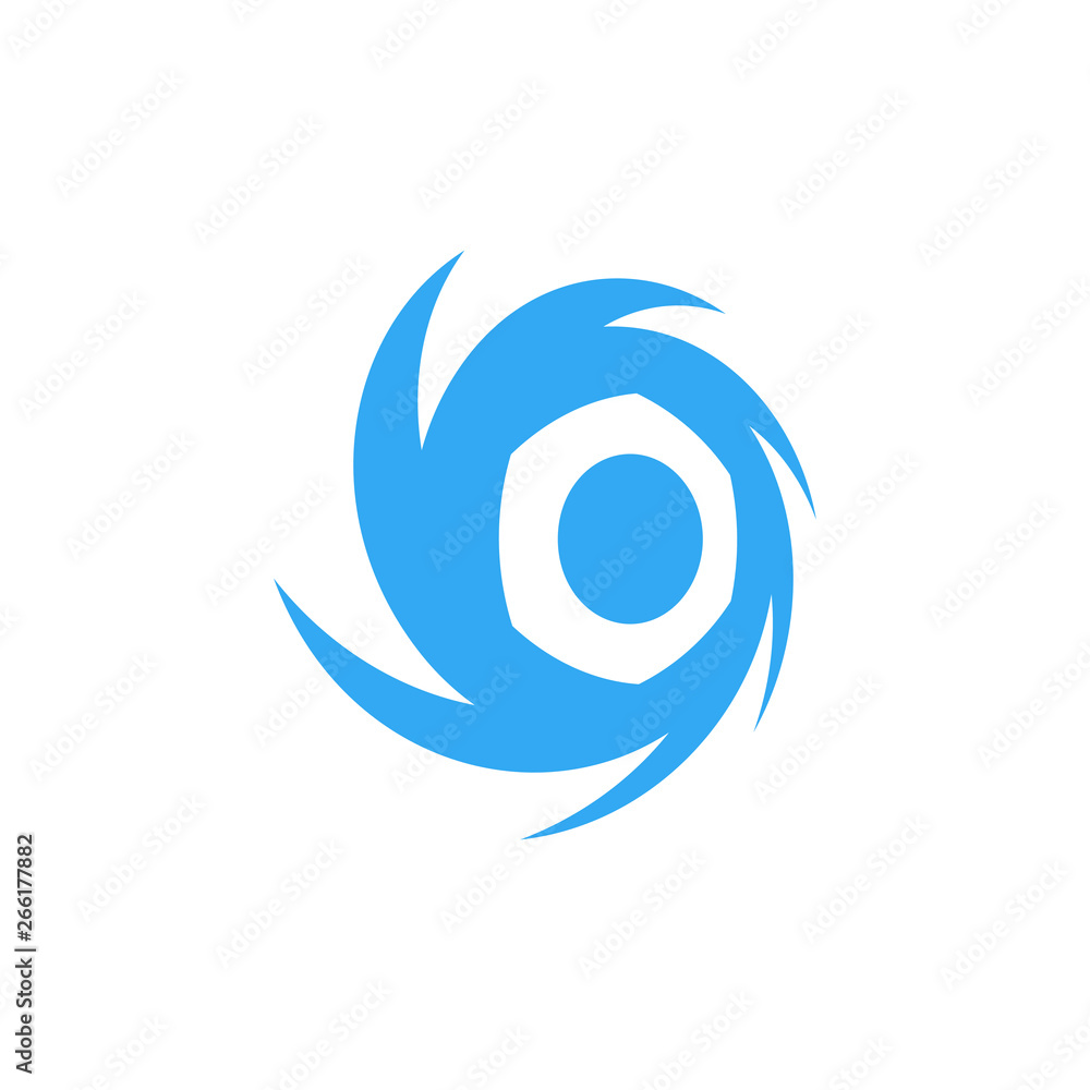 Vortex Vector Illustration Icon Logo for technology business health company with modern high end look Vortex Vector Illustration Icon Logo for technology business health company with modern high end look