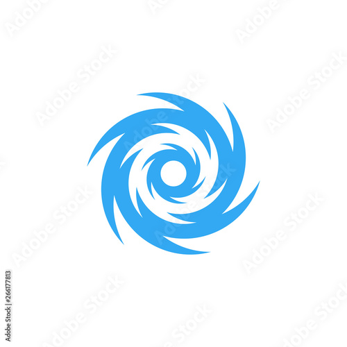 Vortex Vector Illustration Icon Logo for technology business health company with modern high end look