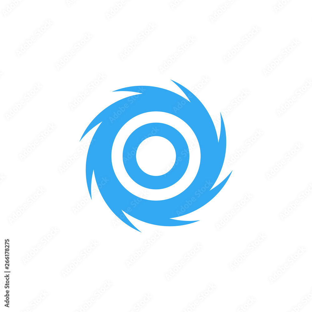 Vortex Vector Illustration Icon Logo for technology business health company with modern high end look Vortex Vector Illustration Icon Logo for technology business health company with modern high end look